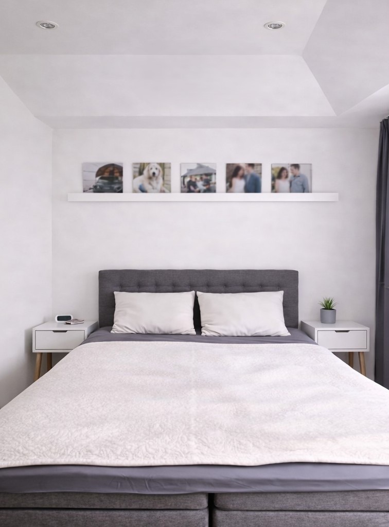 Schlafzimmer vorher.
